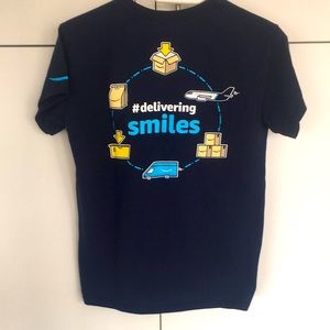 NWOT 🔥 Amazon Delivering Smiles 100% Cotton T UNISEX. NEW